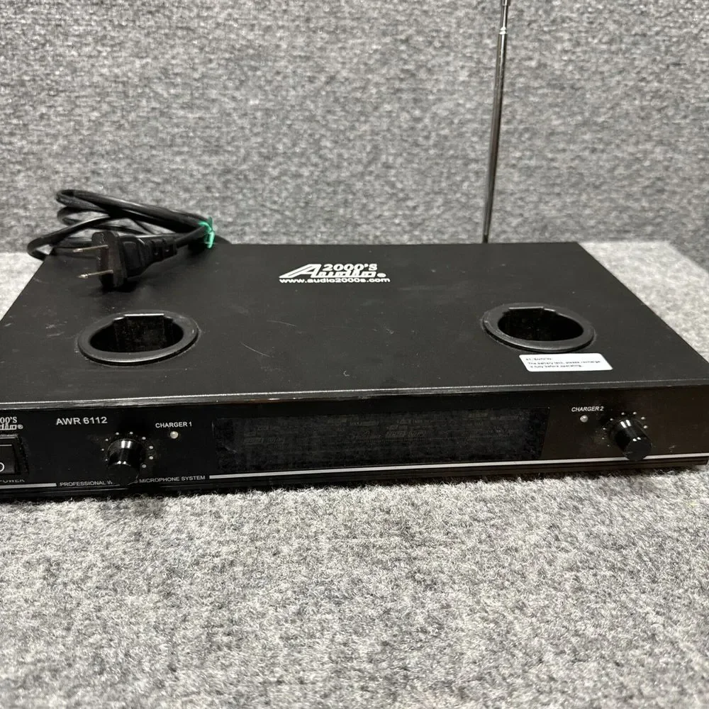 AUDIO 2000'S‎ AWR 6112 PROFESSIONAL WIRELESS MICROPHONE SYSTEM